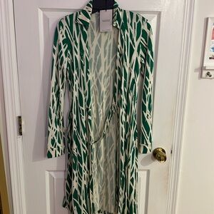 DVF Diane von Furstenberg Iconic Green Dress